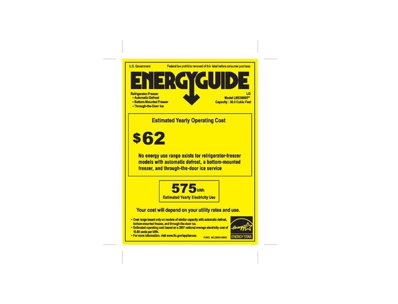 LG LMX30995 Assembly instructions