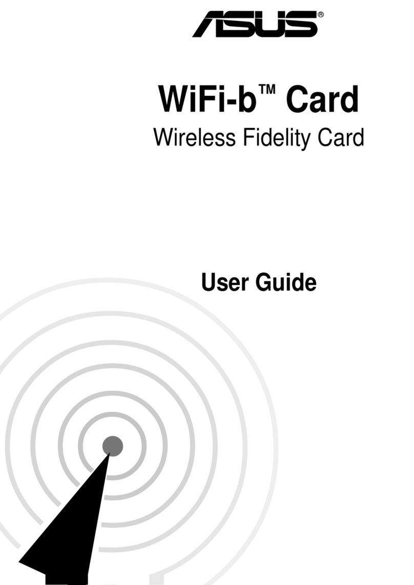 Asus WiFi-b User manual