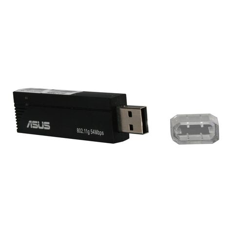 Asus WL-167g deluxe User manual