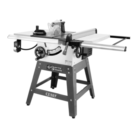 Craftex CX207 User manual