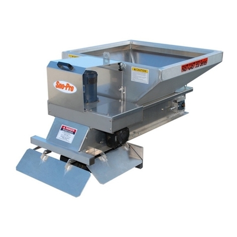 Sno-Pro Fast-Cast 550 series owner's manual