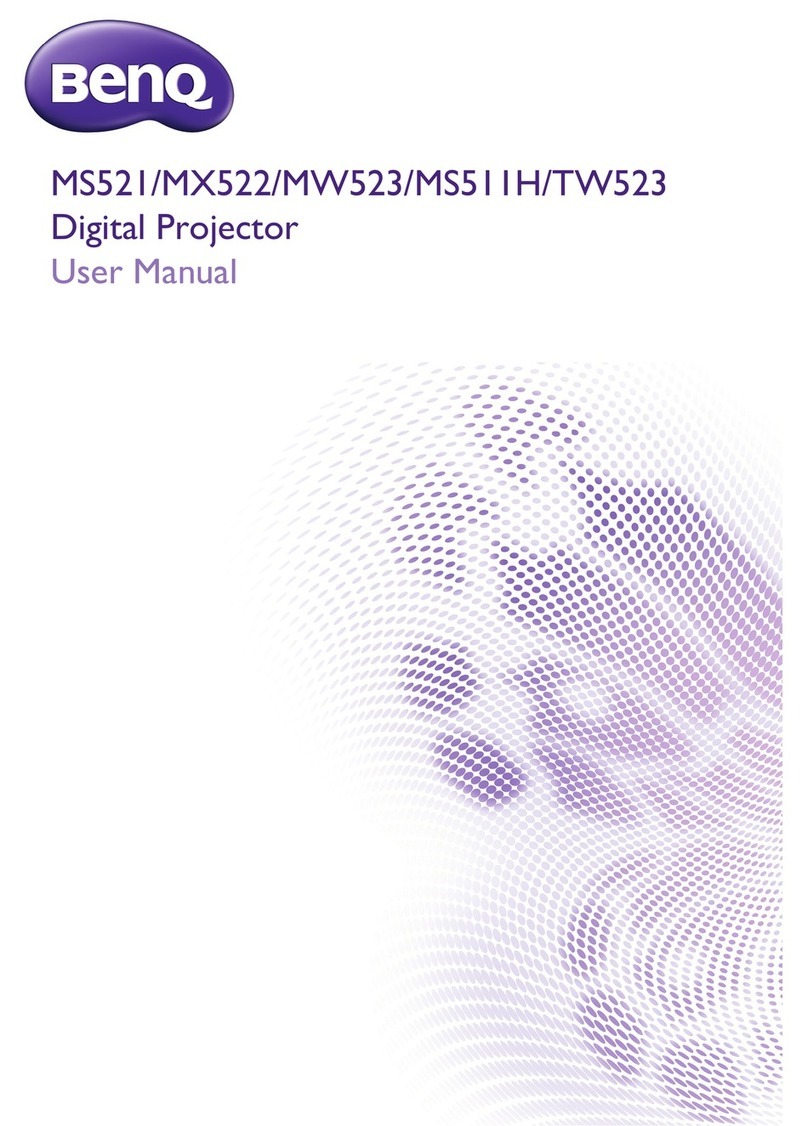 BenQ MS521 User manual