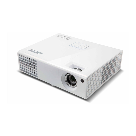 Acer P1173 User manual