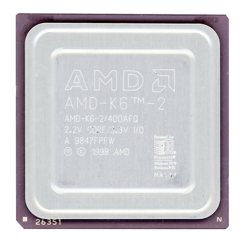 AMD -K6-2/450 - MHz Processor Installation and operating instructions