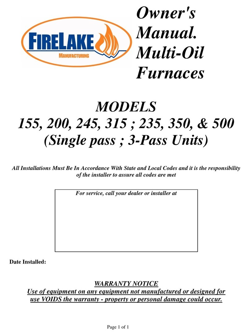 FireLake 155 User manual