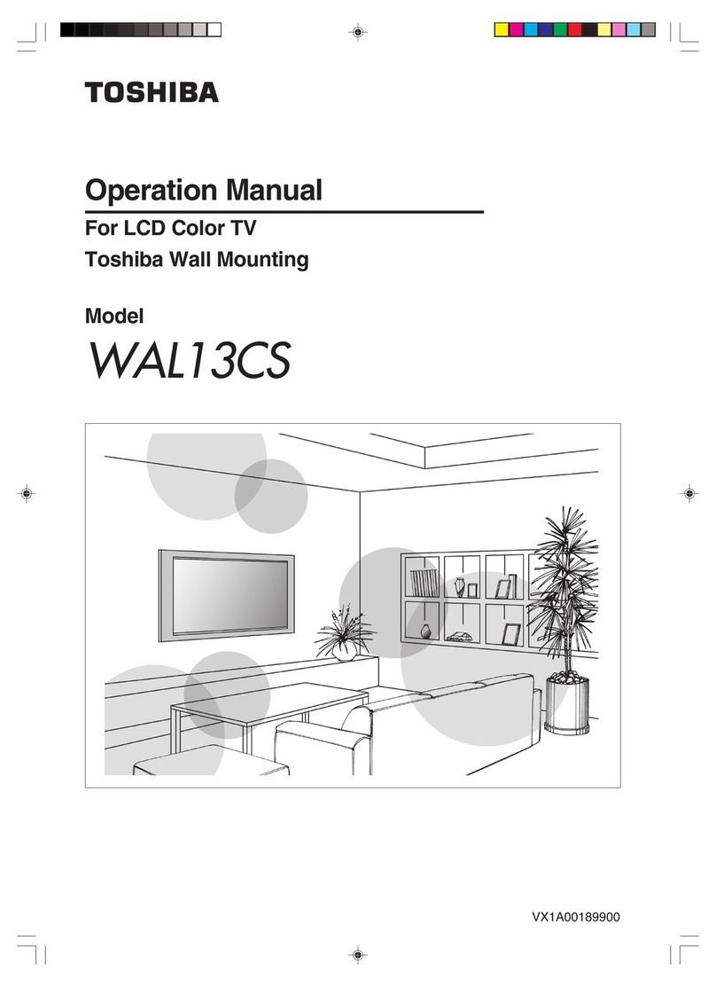 Toshiba WAL13CS Operation manual