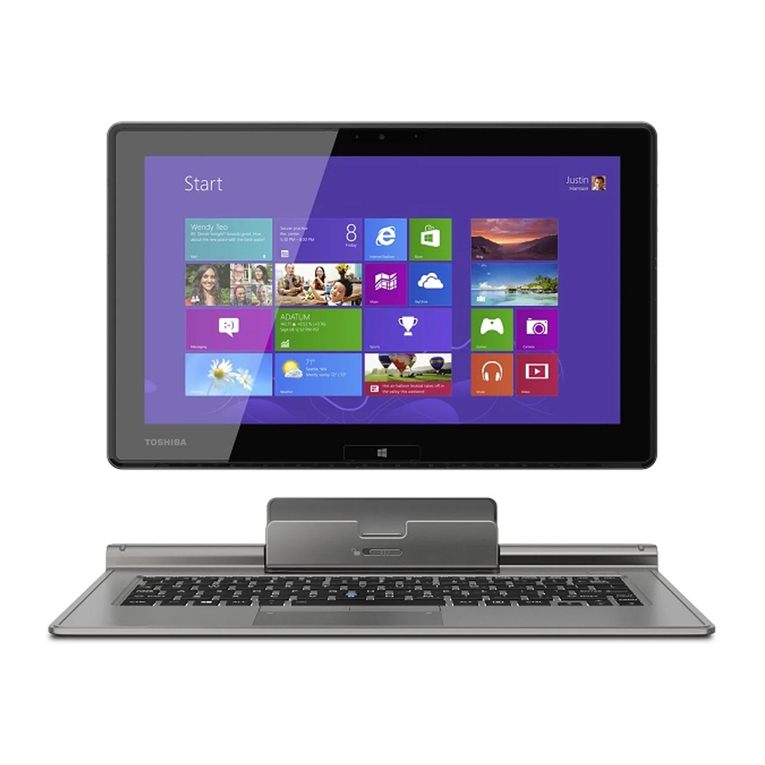 Toshiba Portege Z10T-A User manual