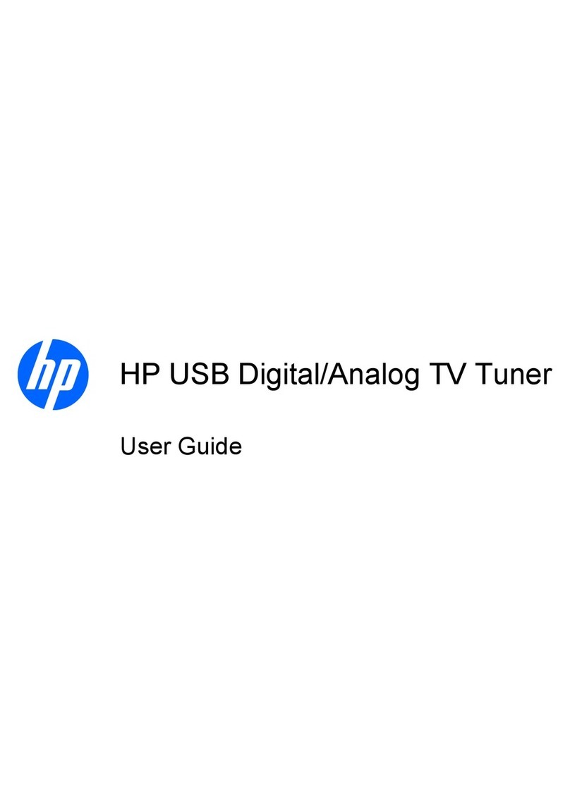 HP USB TV Tuner user guide