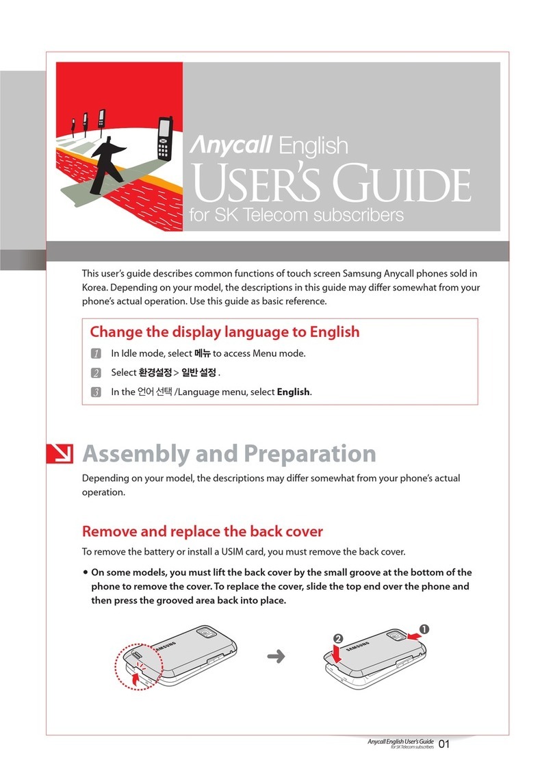 Samsung Anycall User manual