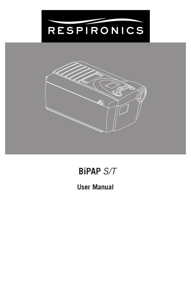 Respironics BiPAP S/T User manual