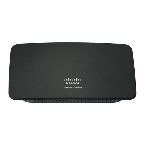 Linksys SE2500 User manual