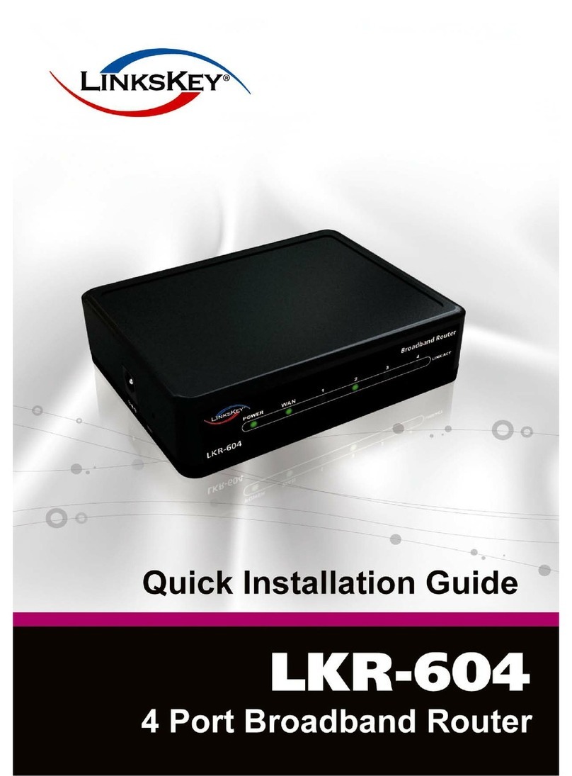 Linkskey LKR-604 User manual