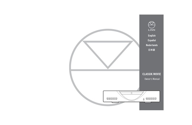 Linn Classik movie system User manual
