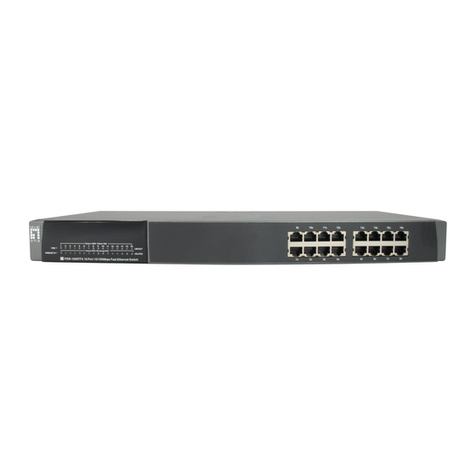 LevelOne FSW-1609TFX User manual