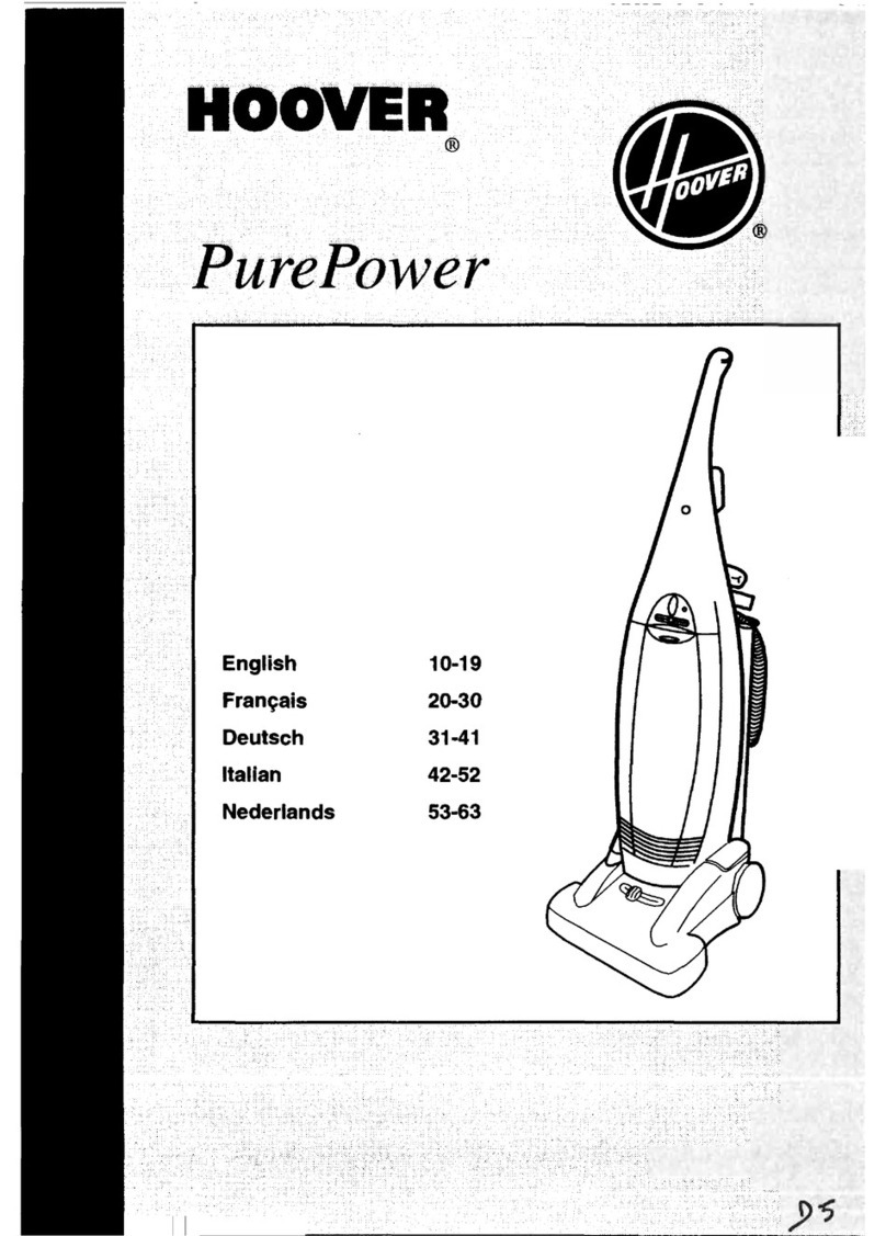 Hoover U3521 user manual