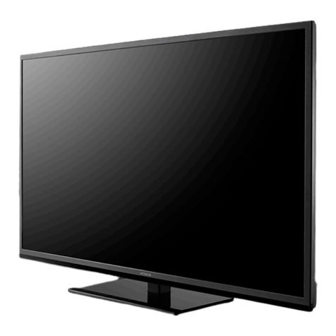 Hitachi LE58E607/A User manual