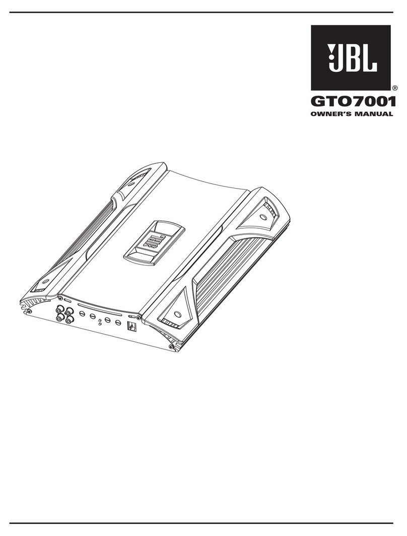 Harman Kardon GTO7001 owner's manual