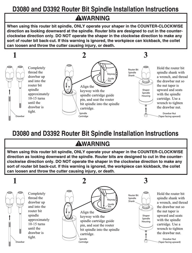 Grizzly D3080 installation instructions