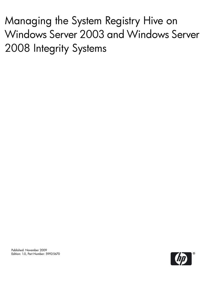 HP Integrity BL860c Programming manual