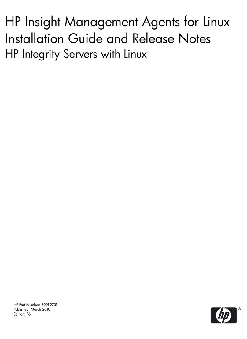 HP Integrity BL860c User manual
