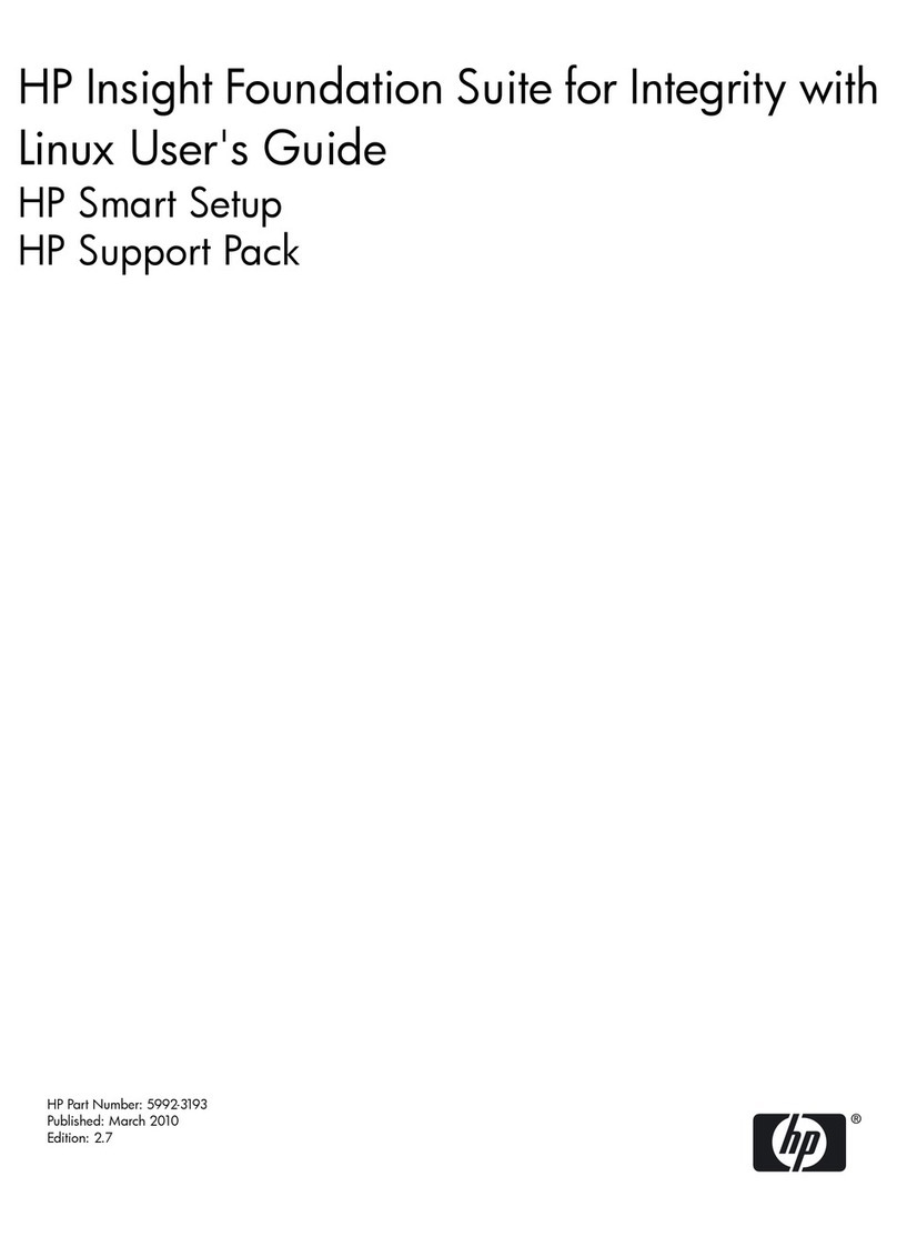 HP Integrity BL860c User manual