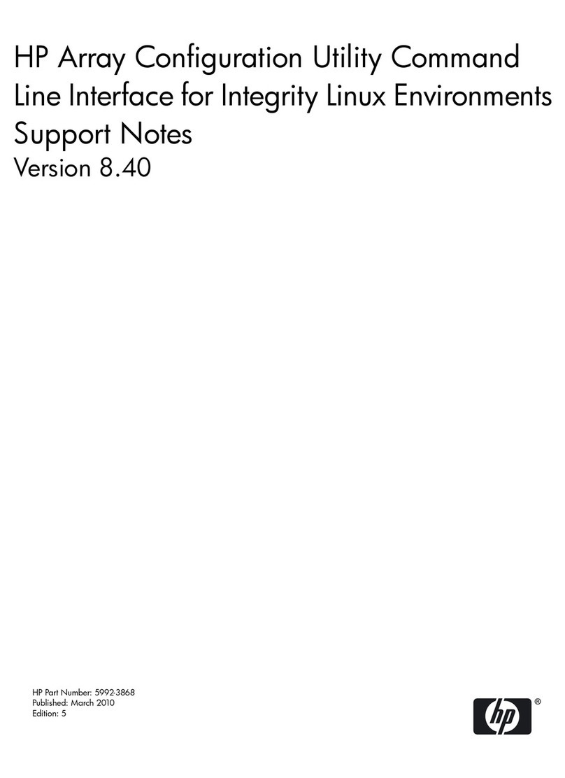 HP Integrity BL860c User manual