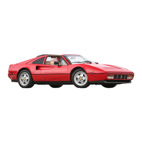 Ferrari 328 GTB User manual