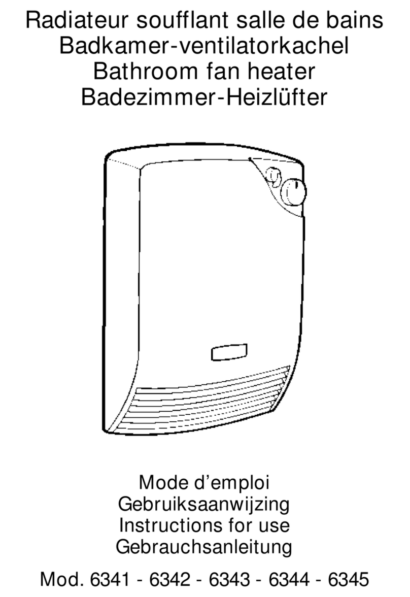 CALOR 6341 User instructions