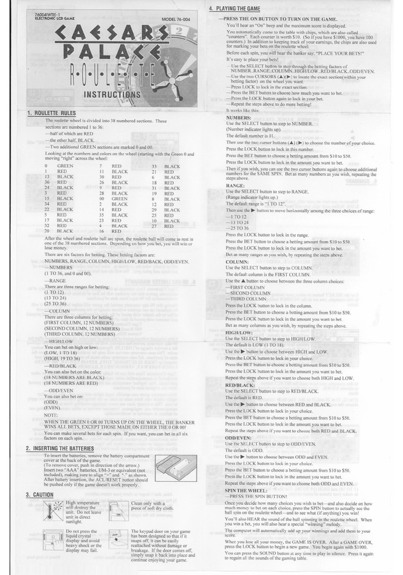Tiger Electronic Toys 760041WTIE-1 instructions Tiger Electronic Toys 760041WTIE-1 instructions