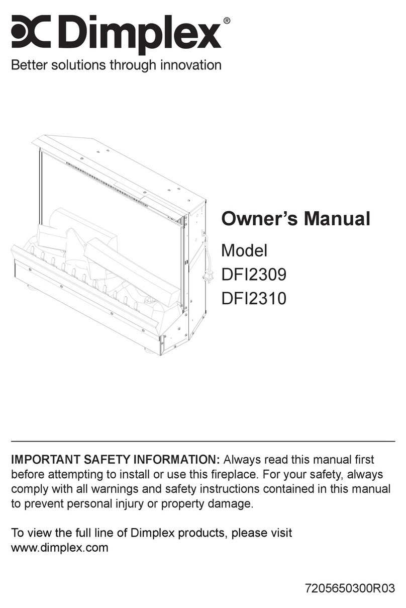 Dimplex DFI2309 User manual