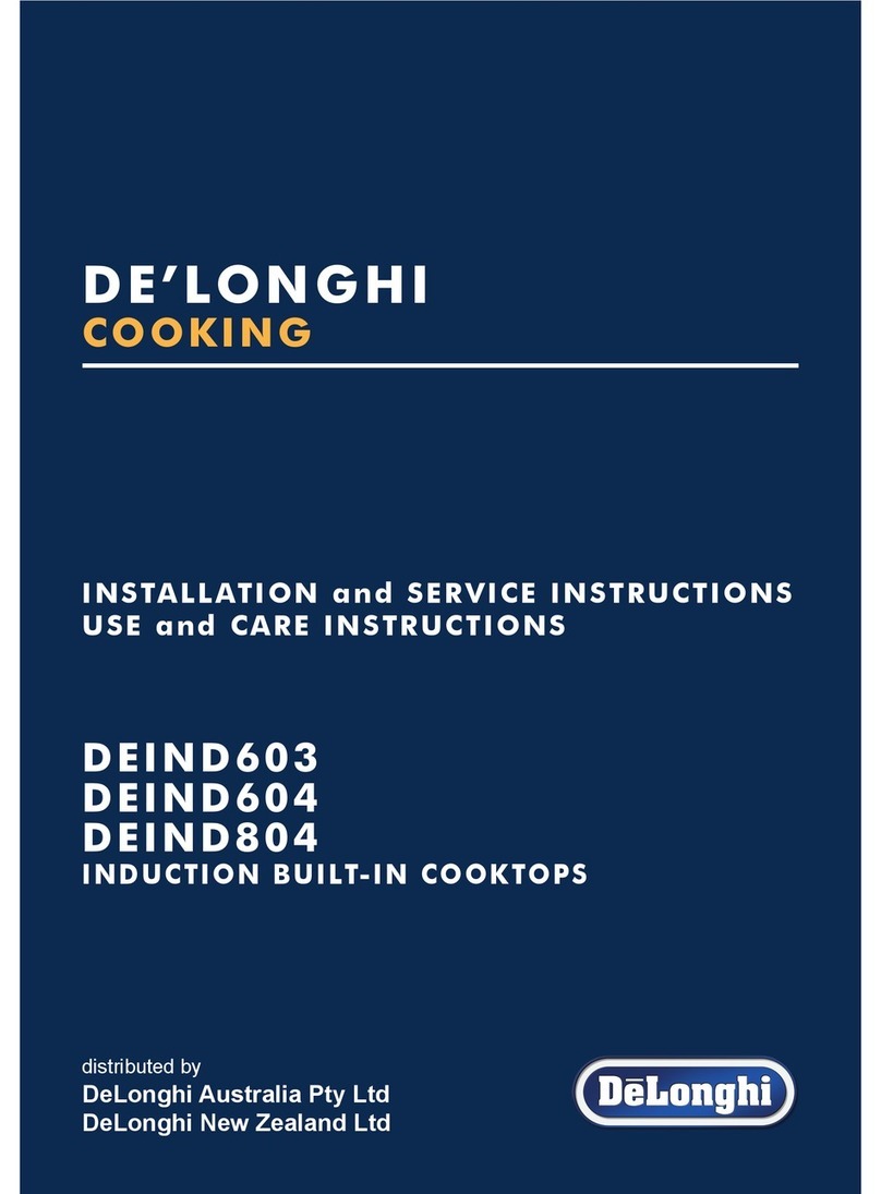 DeLonghi DEIND603 Quick reference guide