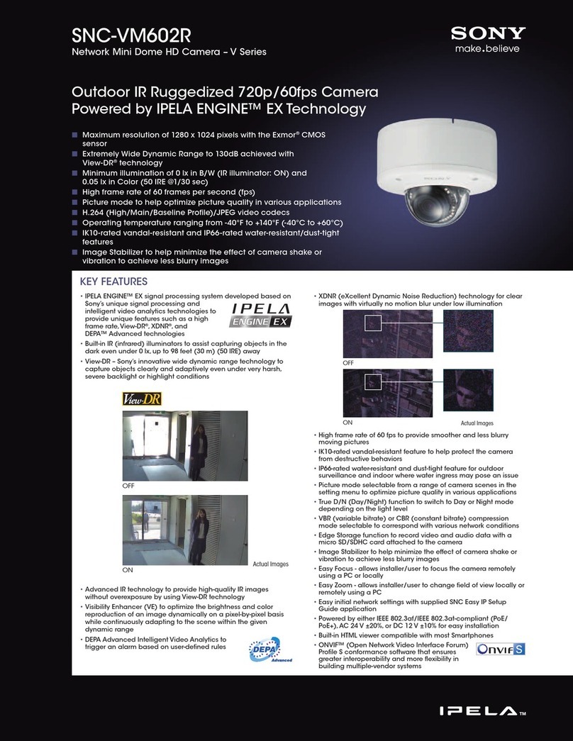 Sony SNCVM602R User manual Sony SNCVM602R User manual