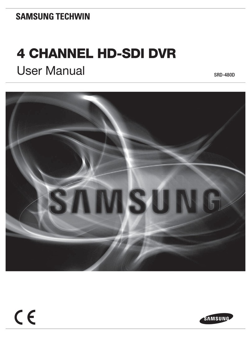 Samsung SRD-480D User manual