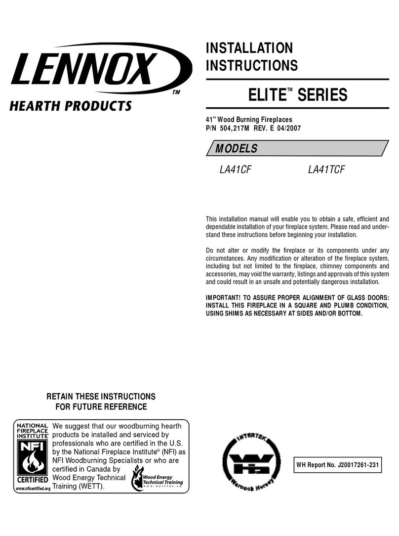 Lennox ELITE SERIES LA41CF User manual Lennox ELITE SERIES LA41CF User manual