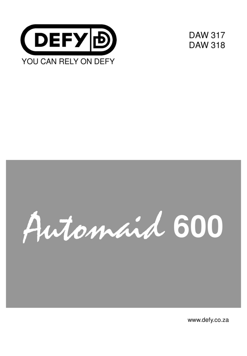 Defy DAW 318 User manual