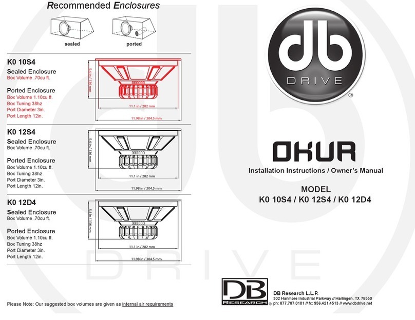 DB Drive Okur K0 10S4 Service manual