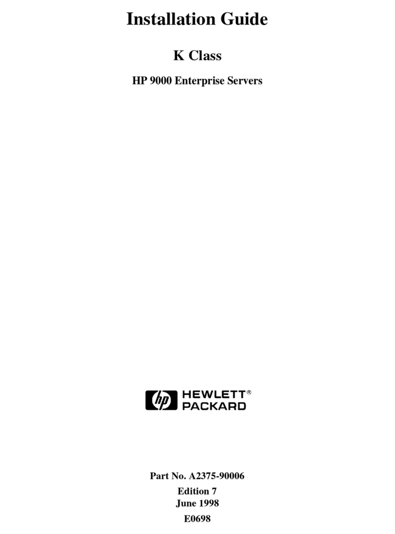 HP 9000 EPS20 User manual