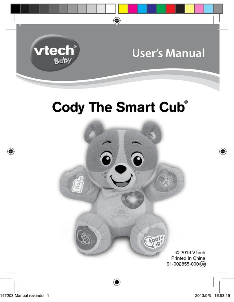 V-tech Cody The Smart Cub User manual V-tech Cody The Smart Cub User manual