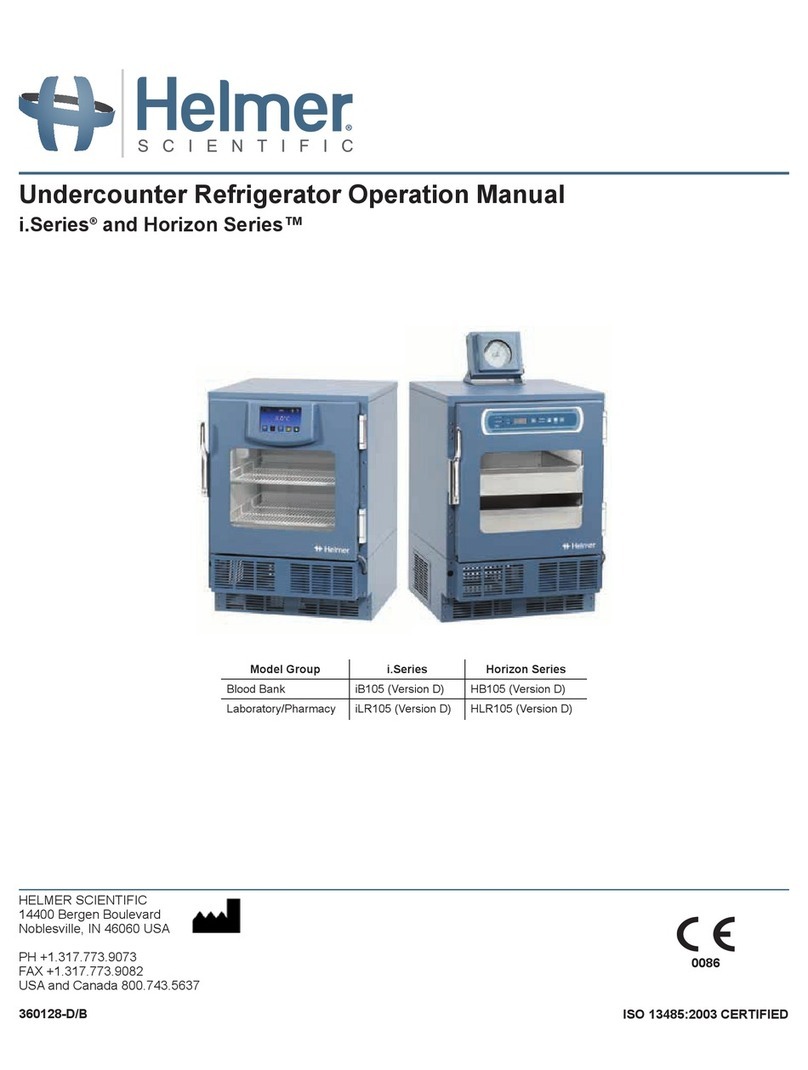 Helmer i.series User manual Helmer i.series User manual