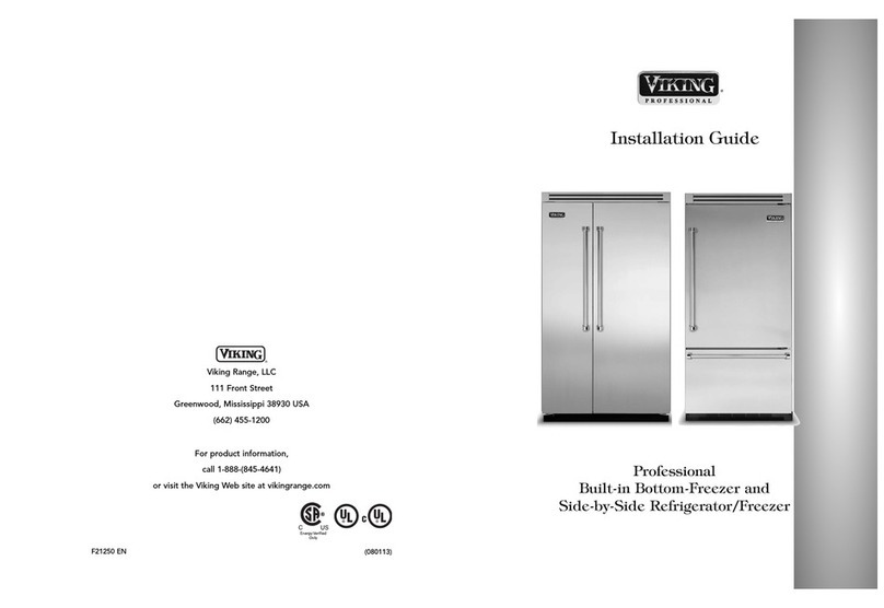 Viking VCSB5482 User manual