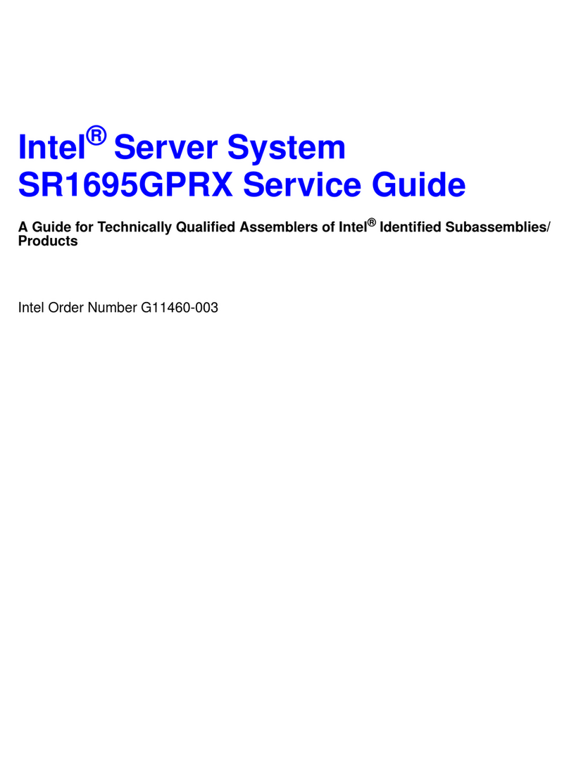 Intel SR1695GPRX User manual