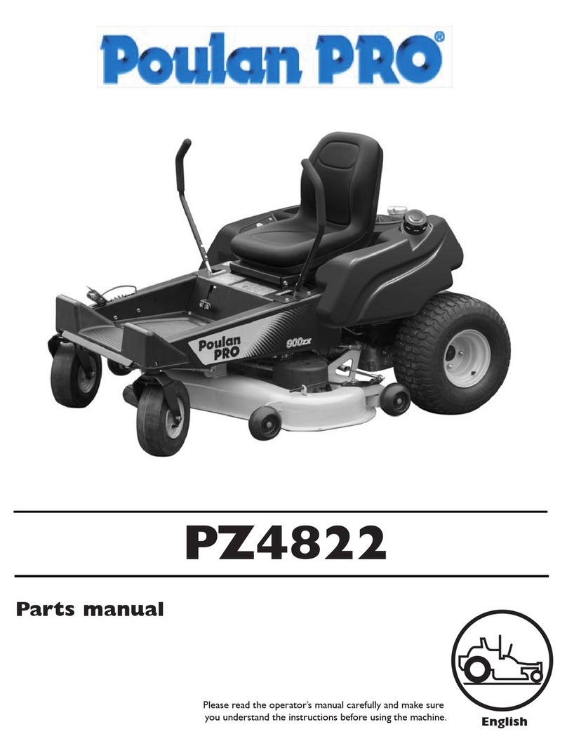 Poulan Pro PZ4822 parts manual