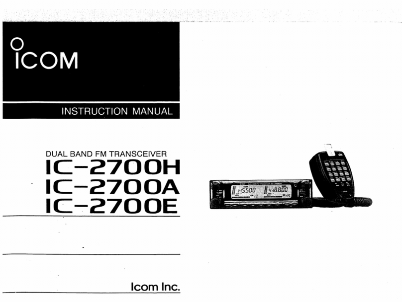 Icom IC-2700H User manual