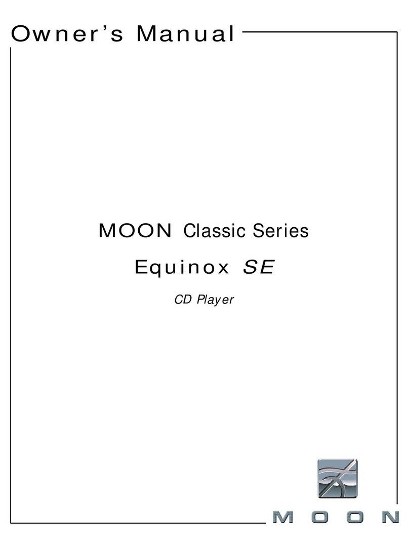 moon MOON Equinox SE owner's manual
