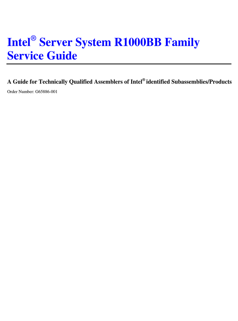 Intel R1000BB Family Service guide