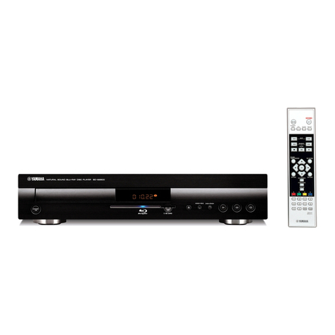 Yamaha BD-S2900 - Blu-Ray Disc Player owner's manual