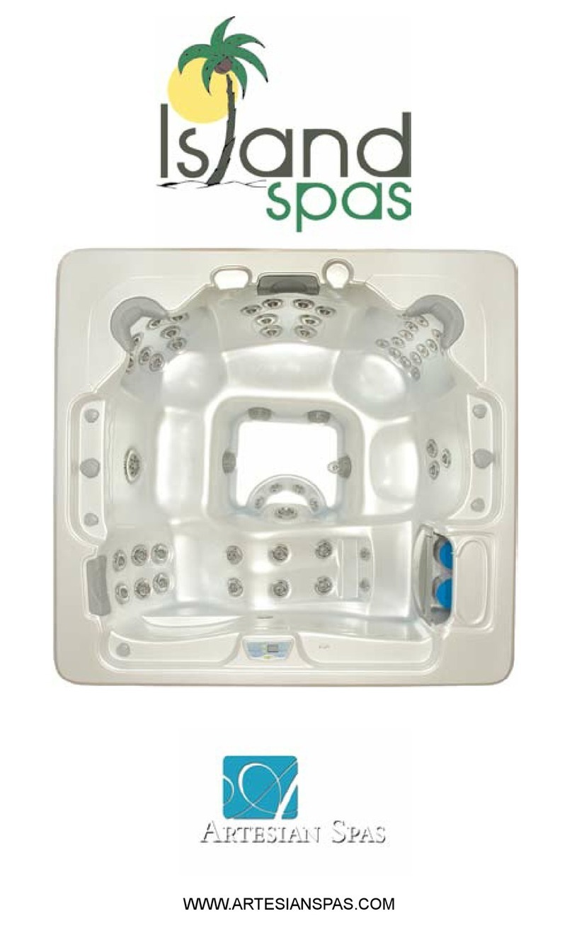 Artesian Spas Grand Bahama User manual