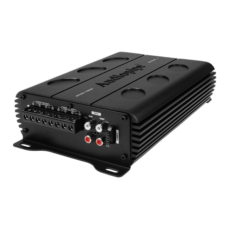 Audiopipe 1200W owner's manual Audiopipe 1200W owner's manual