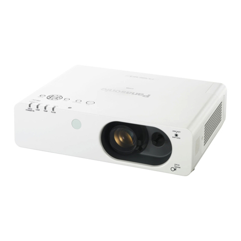 Panasonic PT-FX400 User manual
