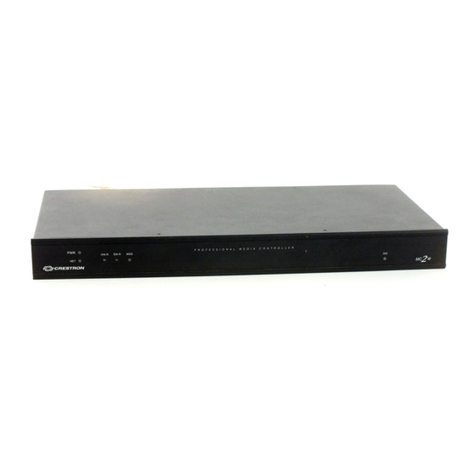 Crestron MC2W User manual Crestron MC2W User manual